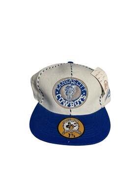 J.C. Freeman & Son Kansas City Cowboys Vintage Style Fitted Hat, Size 7 3/8